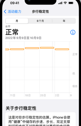 江都iPhone手机维修如何在iPhone开启'步行稳定性通知'