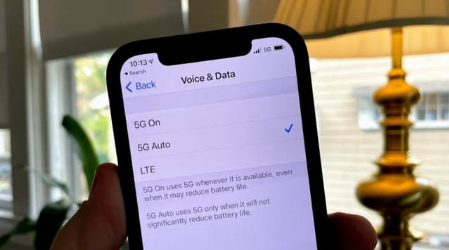 江都苹果手机维修分享iPhone 12如何打开或关闭5G网络 